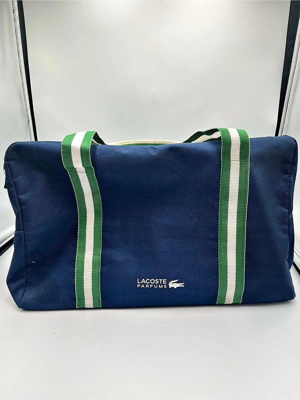Lacoste Parfums Weekend Duffel Bag Blue & Green